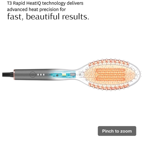 T3 Edge Heated Smoothing & Styling Brush - Picture 7 of 7